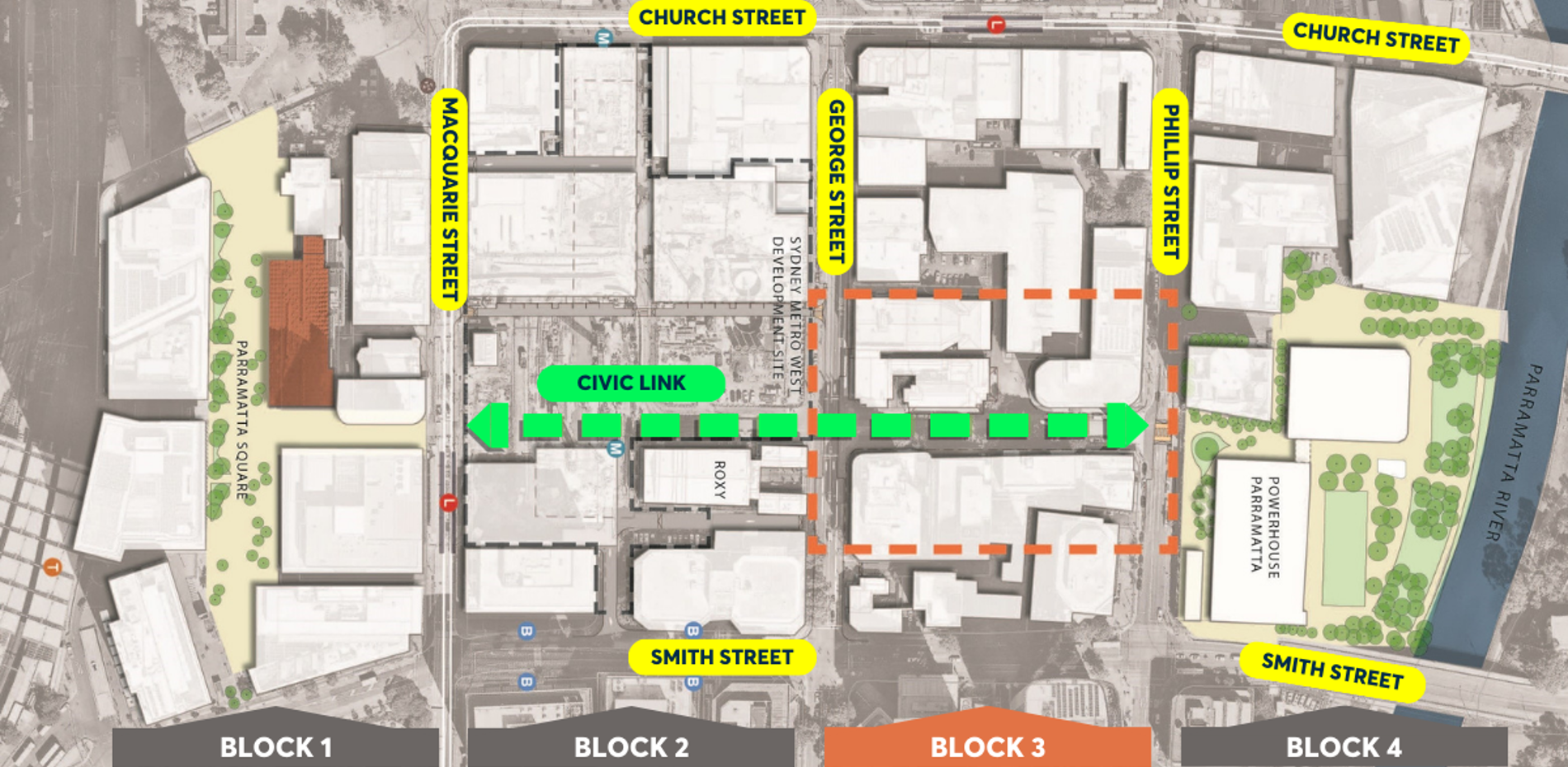 Public exhibition of Draft Concept Design for Civic Link Block 3 Main Image